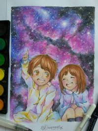 menggambar ilustrasi OC