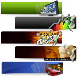 mendesain header blog atraktif dan futuristik