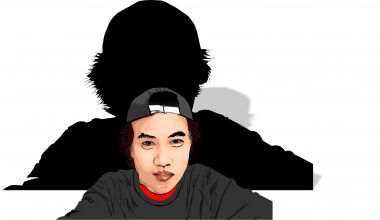 membuat vektor wajah anda