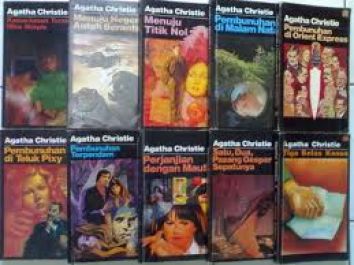menjual 10 buah Novel E-Book Agatha Christie versi Bahasa Inggris dlm Format Microsoft Word