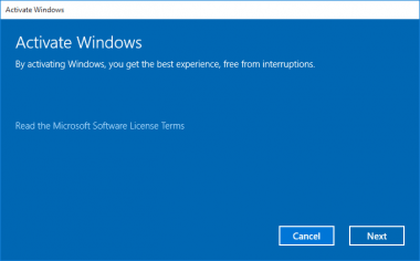 mengaktivasi Windows anda agar teraktivasi dan terlindungi dari Windows is not activated / not genuine hanya