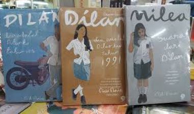 memberikan e-book novel Dilan 1990, Dilan 1991, dan MIlea