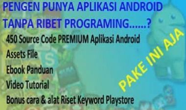 Jual Premium koleksi source code android reskin package (450++bonus)