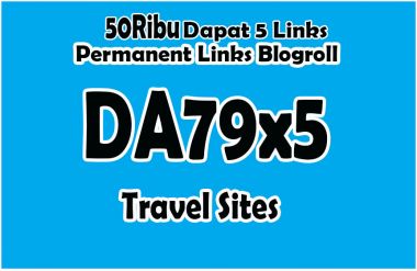 memberikan Domain DA79x5 Travel Situs Permanent Blogroll