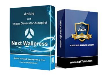 memberikan plugin WP AGK dan Next Wallpress, masing-masing