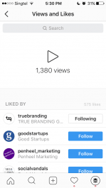 memberikan 5000 views untuk postingan video instagram anda