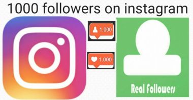 menambahkan followers instagram anda sebanyak 1000 ,real human