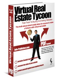 menjual sebuah rahasia meraup dolar melalui Virtual Real Estate.