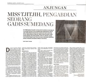 menulis artikel pendek dalam bahasa Indonesia sebanyak 2 halaman