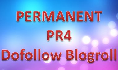 pasang link kamu di blogroll PR4 niche news permanen dan dofollow