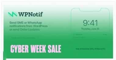 WPNotif: WordPress SMS dan WhatsApp Message Notifications