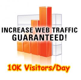 10,000 worldwide Visitors