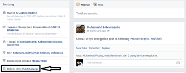 Menambahkan sebanyak 35K pengikut ke akun FB kamu