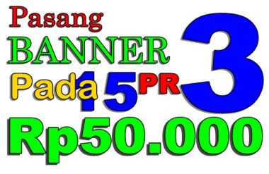 memasang baner anda pada 15 PR3