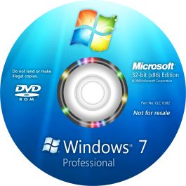 Mengirimkan DVD Windows 7 dan Office 2010 lengkap dengan Serial numbernya
