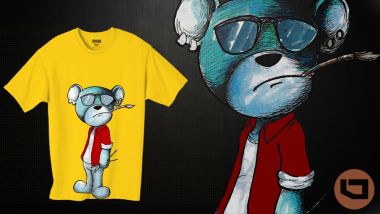 membuatkan desain kaos