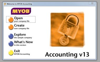 mengerjakan accounting with myob,accurate