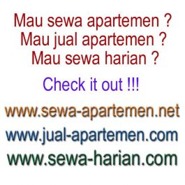 iklankan di www.sewa-apartemen.net agar apartemenmu tersewa cepat