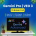 MENJUAL AKUN GEMINI VEO 3 AI PRO + GDRIVE 2TB 1 TAHUN - PRIVATE AKUN