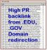 memberikan 50+ Backlink High Authority redirection dari Domain .GOV dan .EDU 