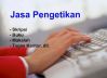 mengetikkan semua macam pengetikan