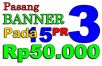 memasang baner anda pada 15 PR3