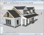 membuatkan desain rumah nampak luar menggunakan sketchup