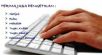membuatkan 5 buah surat atau data di ms. word dan excel