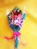 membuatkan hand bouquet flanel cantik untuk hadiah wisuda, ulang tahun, dll